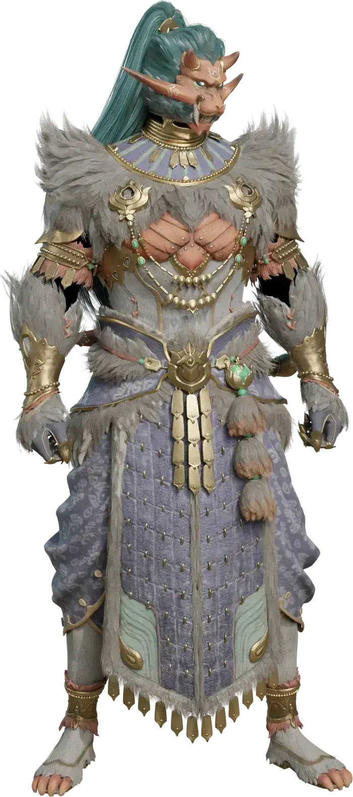 Blango α armor set