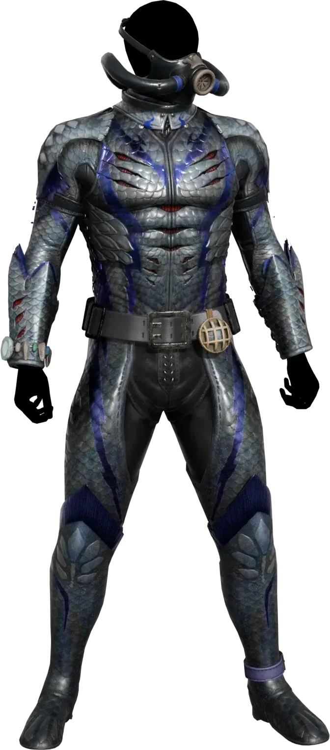 Diver α armor set