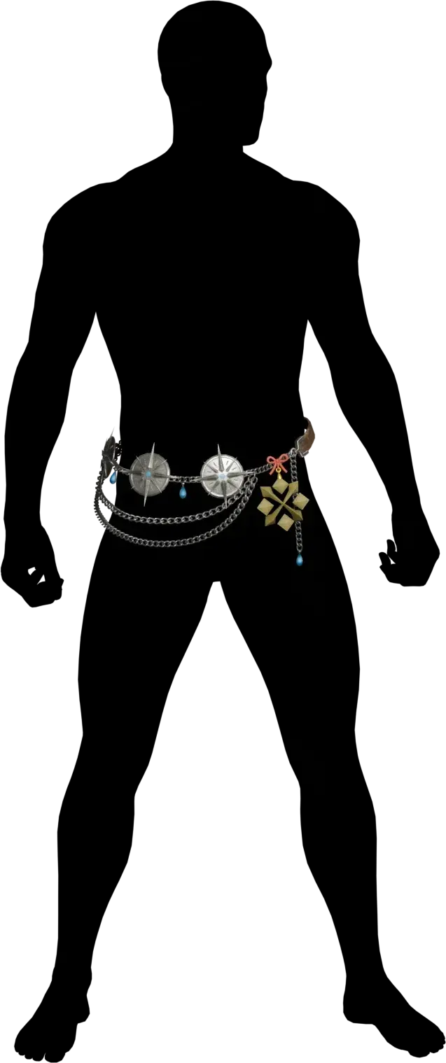Blessed Waistchain α armor set