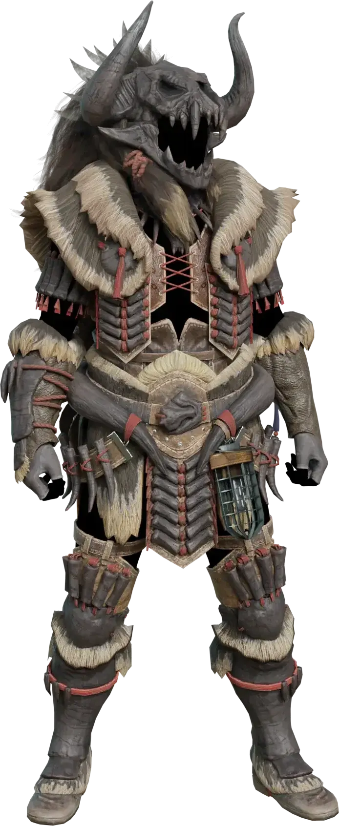 Bone α armor set