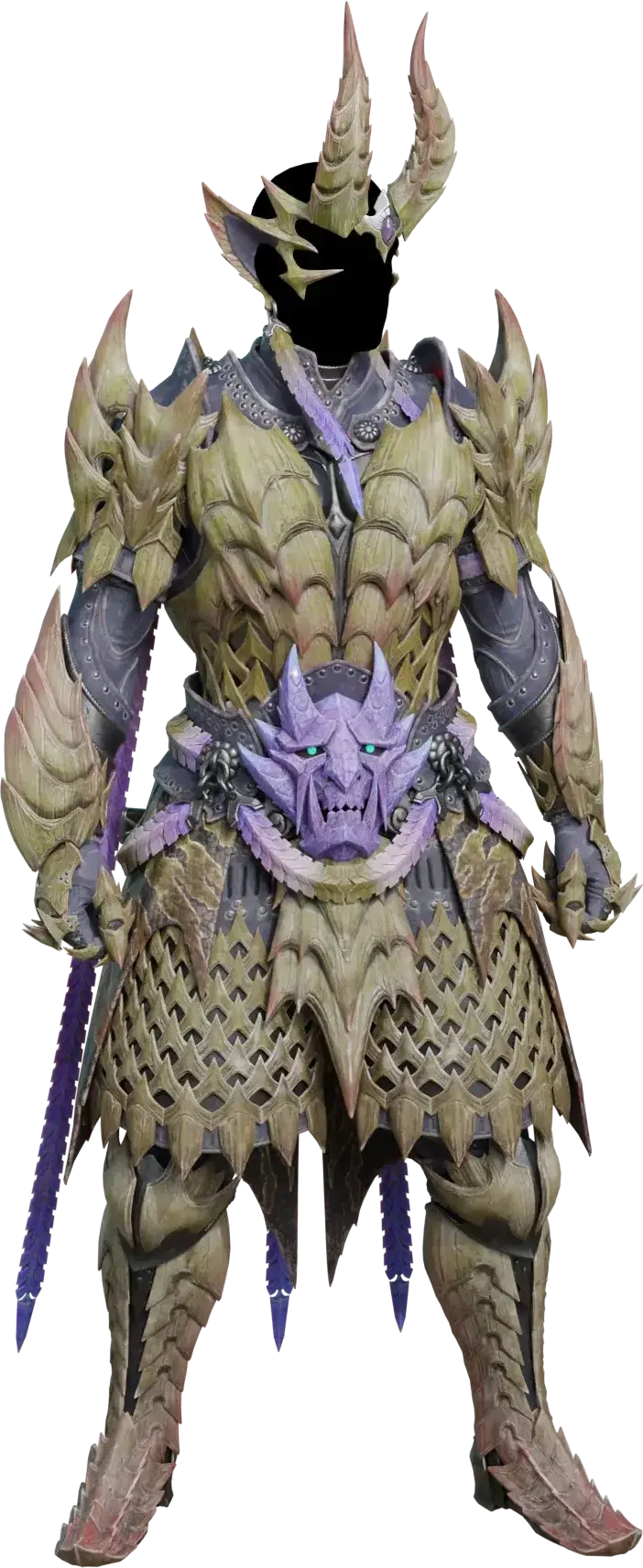 Rey Dau α armor set