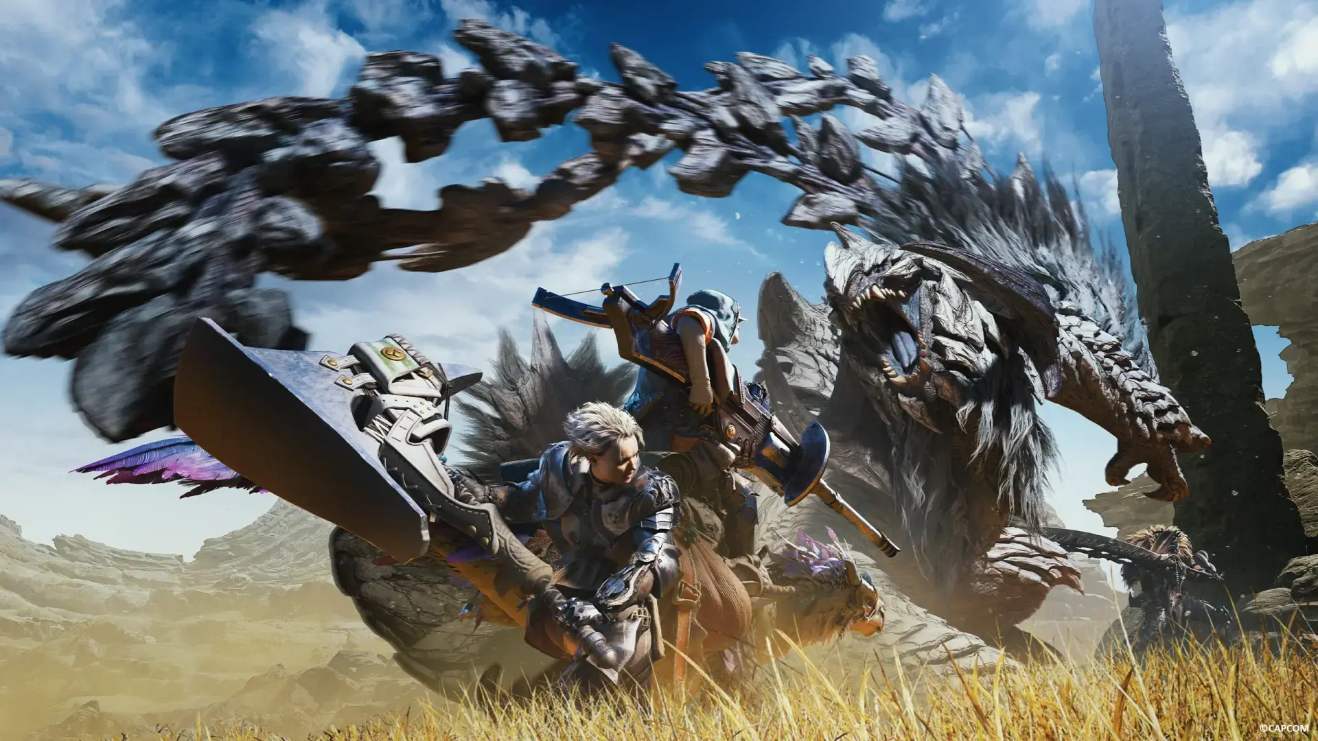 Monster Hunter Wilds key art