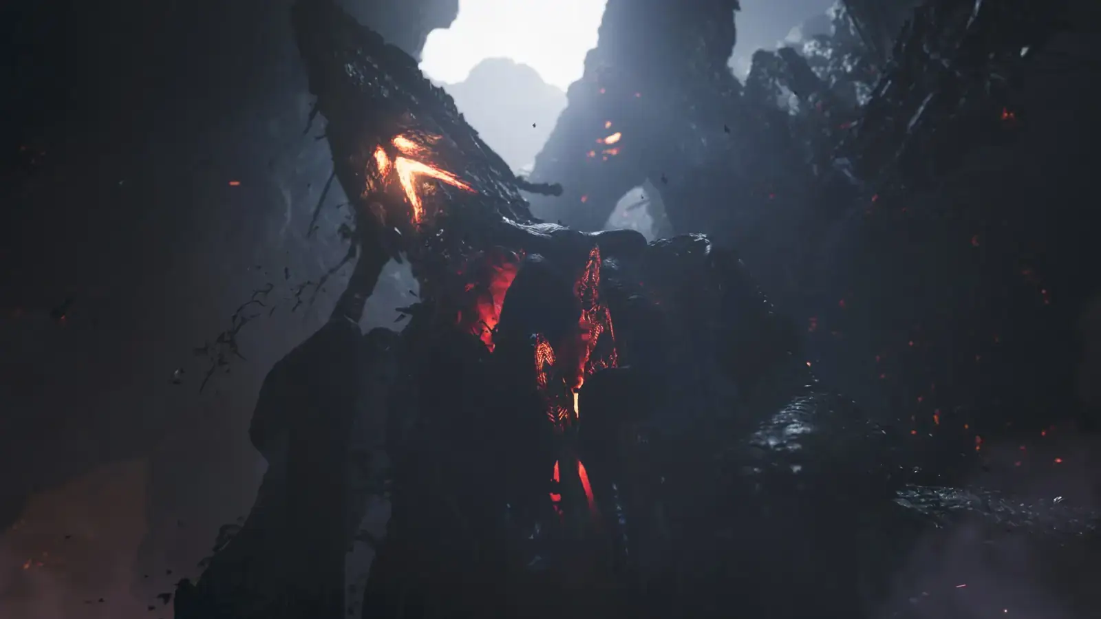Gogmazios in Monster Hunter Wilds, in-game screenshot