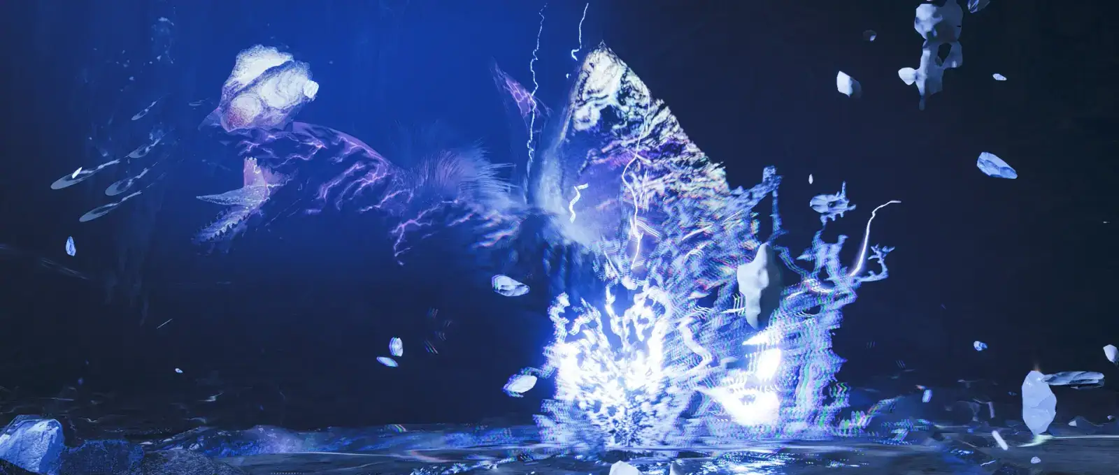 Guardian Fulgur Anjanath in Monster Hunter Wilds, in-game screenshot