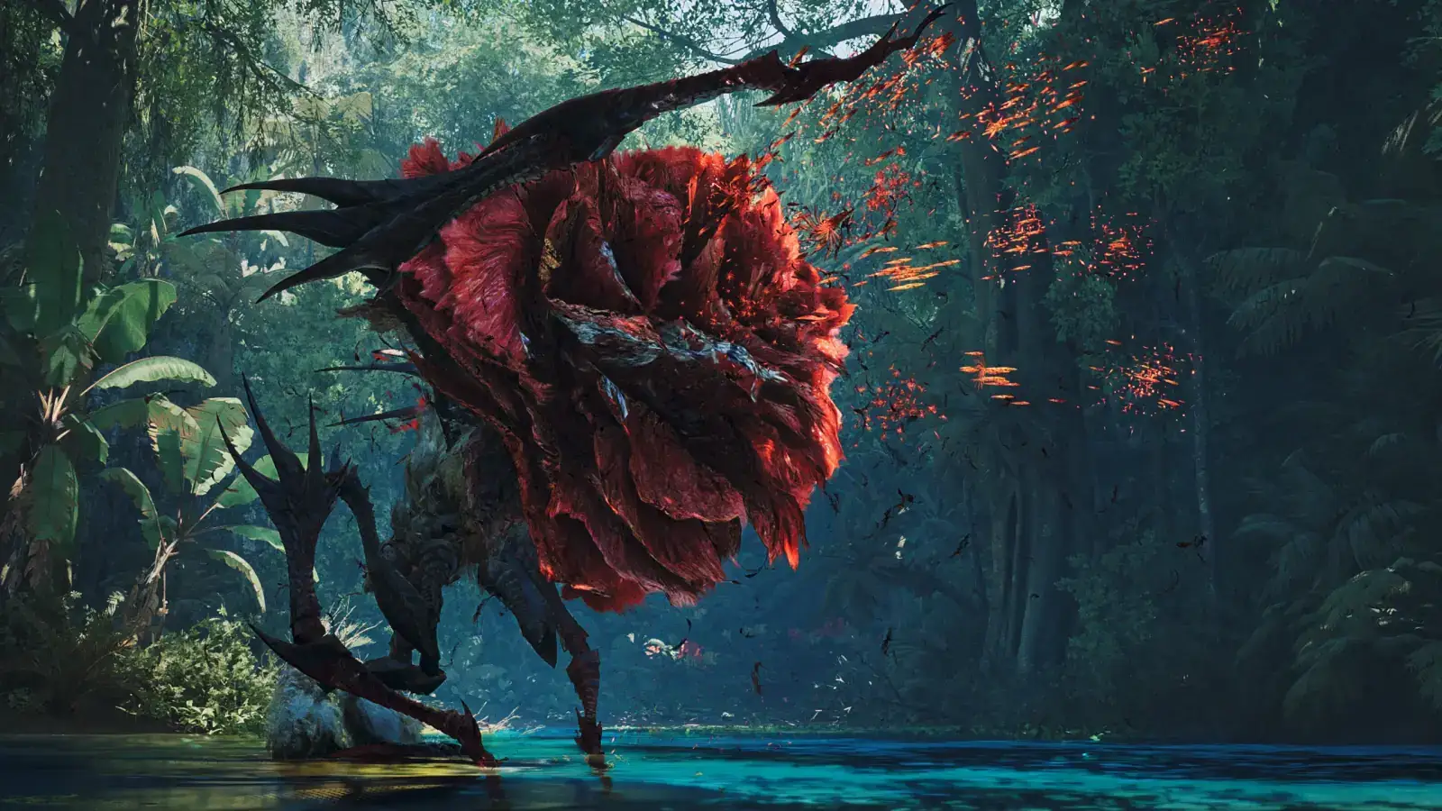 Lala Barina in Monster Hunter Wilds, in-game screenshot
