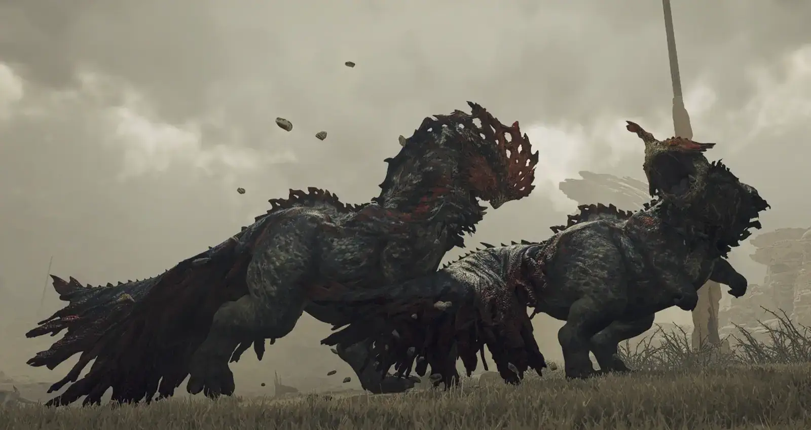 Quematrice in Monster Hunter Wilds, in-game screenshot