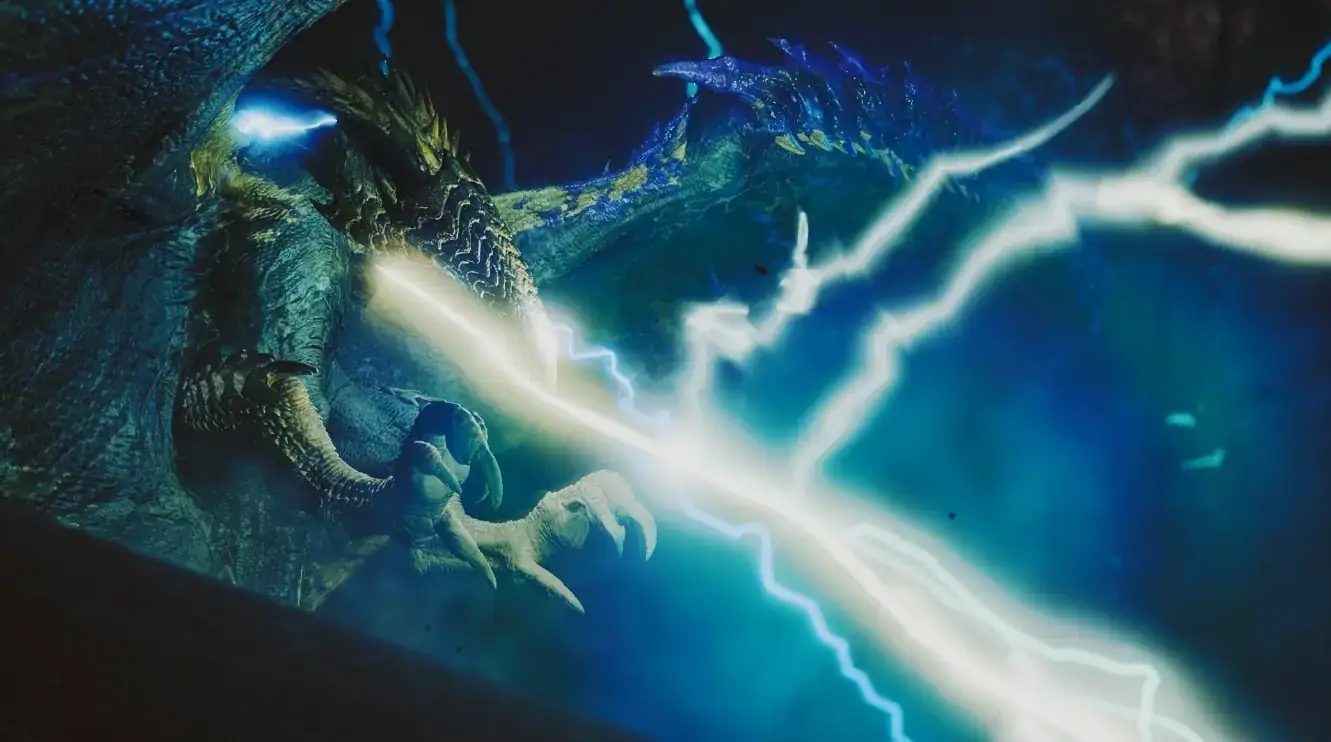 Rey Dau in Monster Hunter Wilds, in-game screenshot